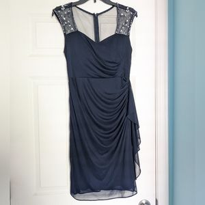Navy Blue Formal Dress